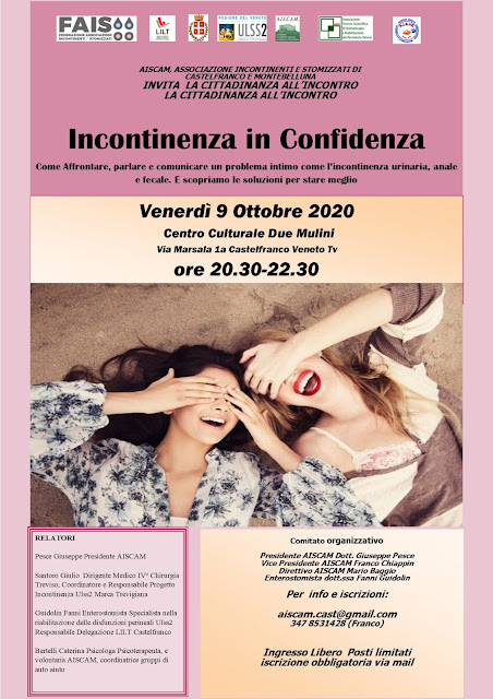 L'INCONTINENZA URINARIA, UNA COSA DA VECCHI ?